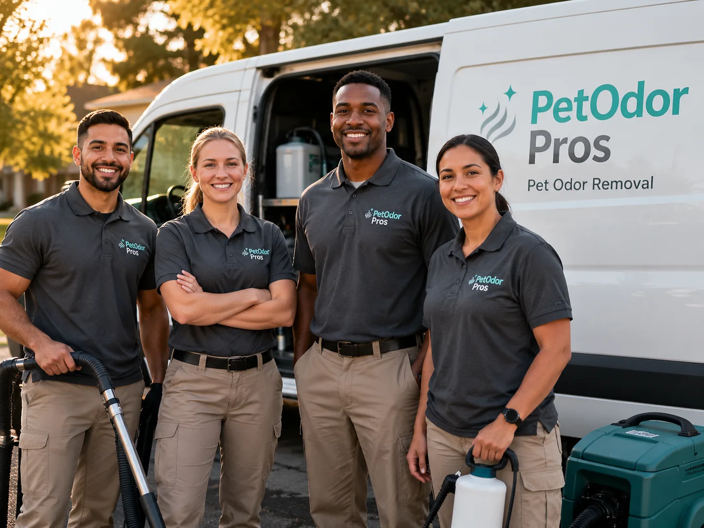 Pet Odor Removal team serving Helena, OK